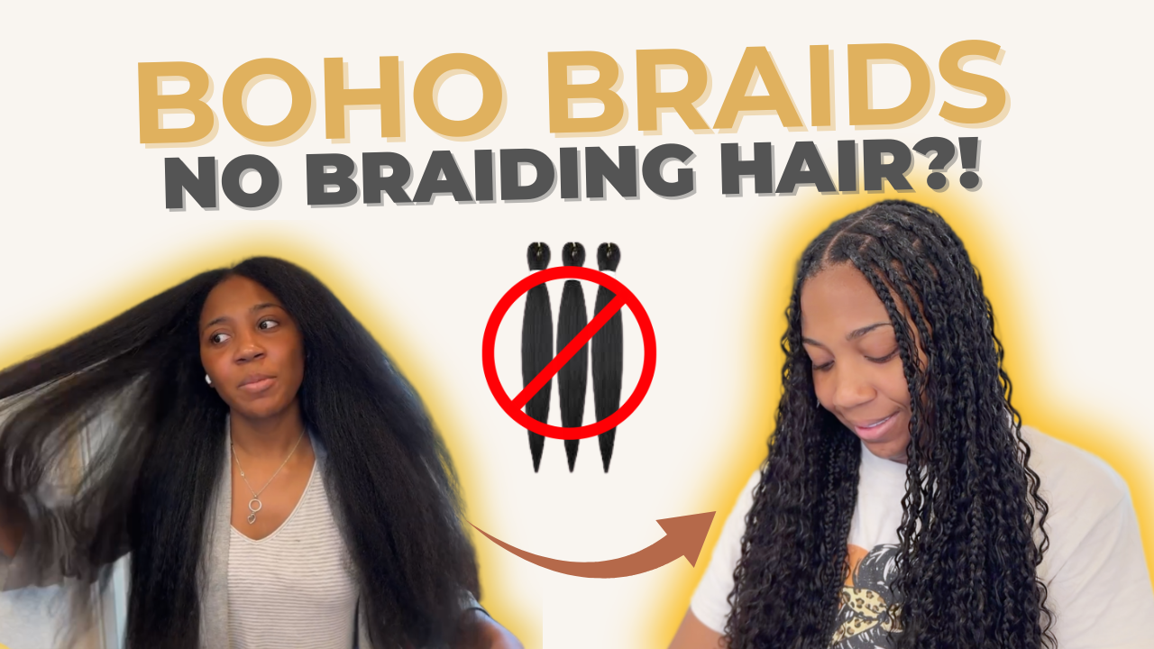 Wet & Wavy Bulk Human Hair for Boho Braids