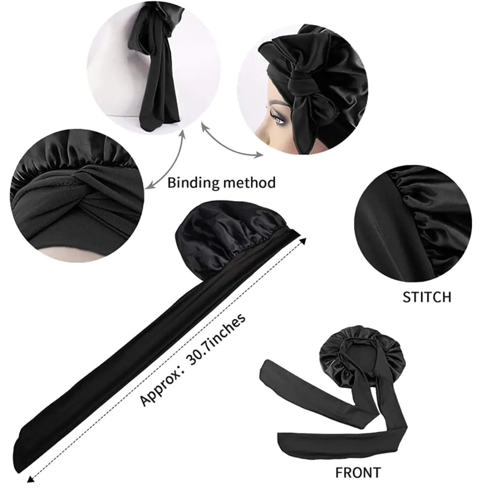 Satin Sleeping Cap / Bonnet