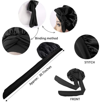 Satin Sleeping Cap / Bonnet